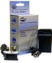 Inov8 Replacement Digital Camera Battery and Charger Kit for Panasonic CGA-S007/DMW-BCD10
