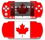 Canadian Flag Decorative Protector Skin Decal Sticker for Sony Playstation  ....