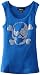 Amy Byer Girls 7-16 Ribbed Knit Skull Tank Top