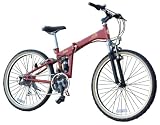 マイパラス インディアン 折畳MTB26インチ レッド