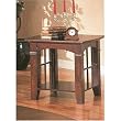Cherry Finish End Table By Coaster Furniture