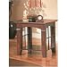 Cherry Finish End Table By Coaster Furniture