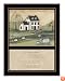 The Craft Room PAT322ASH The Lord Is My Shepherd, Hardwood Shaker Framed and Textured Two Part Wall Art