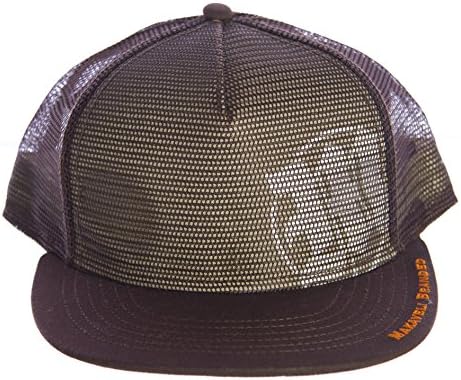 MAKAVELI BRANDED Tupac Netted Snapback Hat Sz OSFA Brown