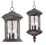 Kenroy Home 3500 Granada Large Hanging Lantern, Gilded Copper