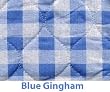 The Clean Bib - Blue Gingham