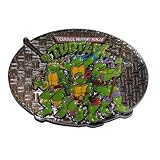 Teenage Mutant Ninja Turtles TMNT Group Belt Buckle
