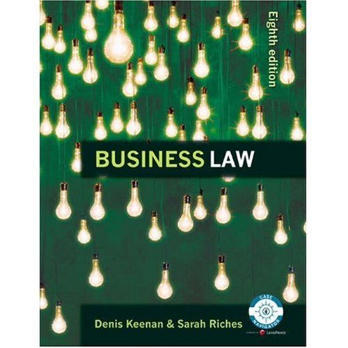 Business Law by Denis KeenanMs Sarah Riches
