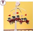 Wisconsin Badgers Baby Crib Team Mascot Mobile NCAA College Athletics