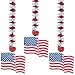 American Flag Dangling Cutout