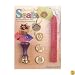 Manuscript Pen Decorative Sealing Set with Pink Wax