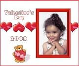 Valentines Day 2009 (bear) Valentine Picture Frame Gift