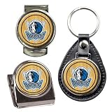 Dallas Mavericks Stocking Stuffer Set - Key Chain, Money Clip & Magnet Clip