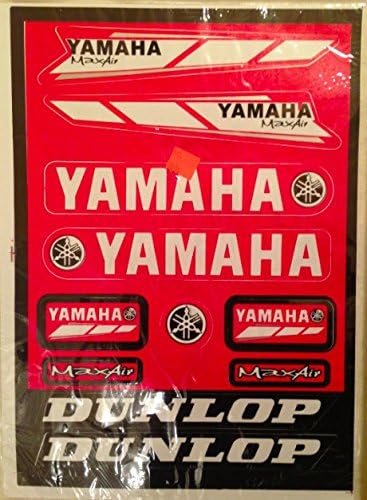 Red Yamaha Decal Sticker ATV Dirt Bike CRF TTR YZF ATC DUNLOP