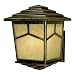 Outdoor Living : Westinghouse 69972 Ridgetop Two-Light Exterior Wall Lantern, Marbleized Bronze Finish with Seeded Linen Globe