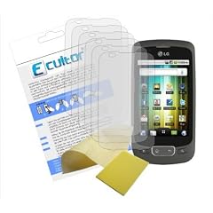 6x Antireflex Displayschutzfolie f�r LG Optimus One P500