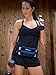 Neoprene Running Belt Fitness Workout Belt and Weather Resistant Runner's Waist Pack With (2) Bonus E Books For Runners and Athletes Holds iphone and Most Android Phones