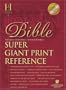 HCSB Super Giant Print (Burgundy Bonded Leather)
