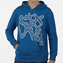Kangaroo Poo Junior Hoody Royal