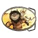 Belt Buckle of Where The Wild Things Are Art Deco (Moishe and Max)
