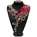 KINGSO Neckline Collar Applique Embroidery Lace Trim Fabric Cloth Sewing Patchwork DIY Craft