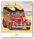Woody by Darrell Hill 20"x20" Art Print Poster Surfing