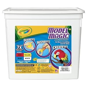 Crayola Model Magic 2 lb Bucket Assorted Colors by Crayola