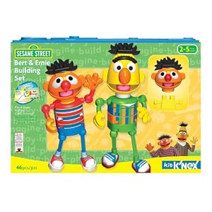 Sesame Street Bert and Ernie Building Set by 