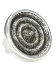 Low Luv by Erin Wasson "Holiday" Sandcast Ripple Ring