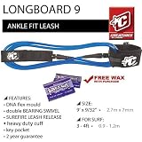 Creatures of Leisure 9' Longboard Surf Leash - Ankle