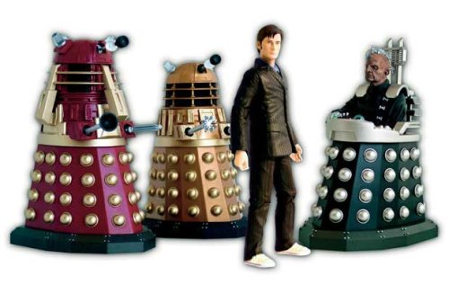 Childrens Toyshop  Toys : Doctor Who Figure Gift Sets: The Stolen Earth Set