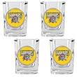 Pittsburgh Pirates MLB 4pc Square Shot Glass Set