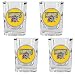 Pittsburgh Pirates MLB 4pc Square Shot Glass Set by Great American Products