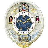 SEIKO CLOCK (セイコークロック) 掛け時計 ウエーブシンフォニー 電波時計 ツイン・パ からくり RE555Hの画像