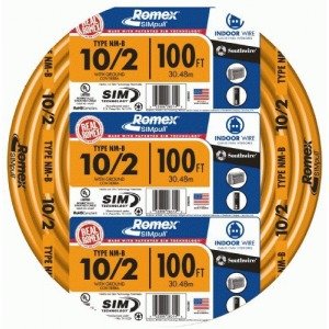 SouthWire 28829023 10/2WG NMB Wire 100-Foot SouthWire 28829023 10/2WG NMB Wire 100-Foot