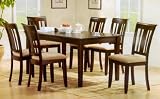 Review Furniture On The Web  / Rectangular Seven Piece Dining Set