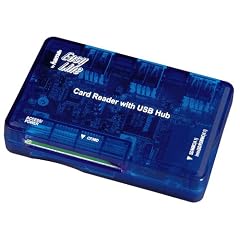 Hama EasyLine Card Reader &amp; Integrated USB2.0 Hub