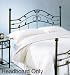 512pgu960yL. SL75  Gothic Gate Wrought Iron Headboard Metal Finish: Aged Iron, Size: Queen