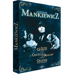 Coffret Joseph L. Mankiewicz 3 DVD - L'Affaire Ciceron / Le Ch�teau du dragon / Cha�nes conjugales