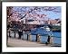 Boat on the Willamette River, Portland, Oregon, USA Collections Framed Art Poster Print by Janis Miglavs, 39x31