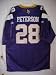 Adrian Peterson Hand Signed Autographed Authentic Reebok Minnesota Vikings Football Jersey