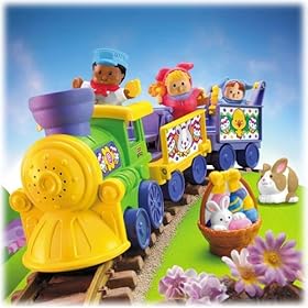  Fisher Price Little People Easter Train Set