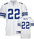 Emmitt Smith White Reebok NFL Authentic Throwback Dallas Cowboys Jersey - 56