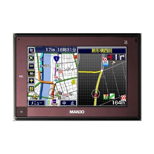 MANDO ゼンリン2GB地図データ採用 4.3インチポータブルナビゲーション (GPSアンテナ&ワンセグチューナー搭載) JM-43A