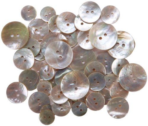 Blumenthal Lansing Favorite Findings Shellz Buttons, Multi, Size Round Agoya