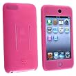 Hot Pink Durable Soft Silicone Skin Cover Case Compatible With Apple&reg; iPod touch&reg; Itouch 8Gb 16GB 32Gb 2G 2nd Generation