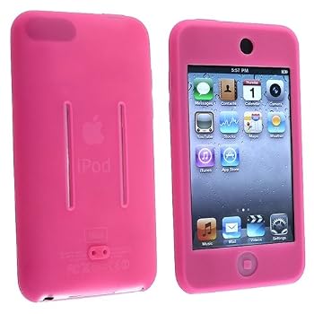 Set A Shopping Price Drop Alert For eForCity Premium Silicone Skin Case Compatible With Apple® iPod touch® 1st gen and Gen2, Hot Pink