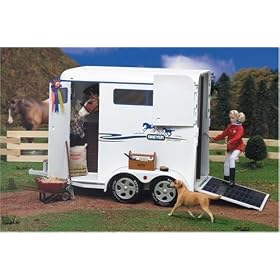 Horse Trailer for Traditional Series Breyer Horses - White� by Breyer