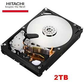 Hitachi Deskstar 7K2000 - Hard drive - 2 TB - internal - 3.5 - SATA-300 - 7200 rpm -... by Hitachi