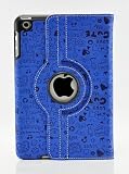 LiViTech(TM) Cute Lovely Cartoon Mamamia Happy Cover Case for Apple iPad Mini (Blue)